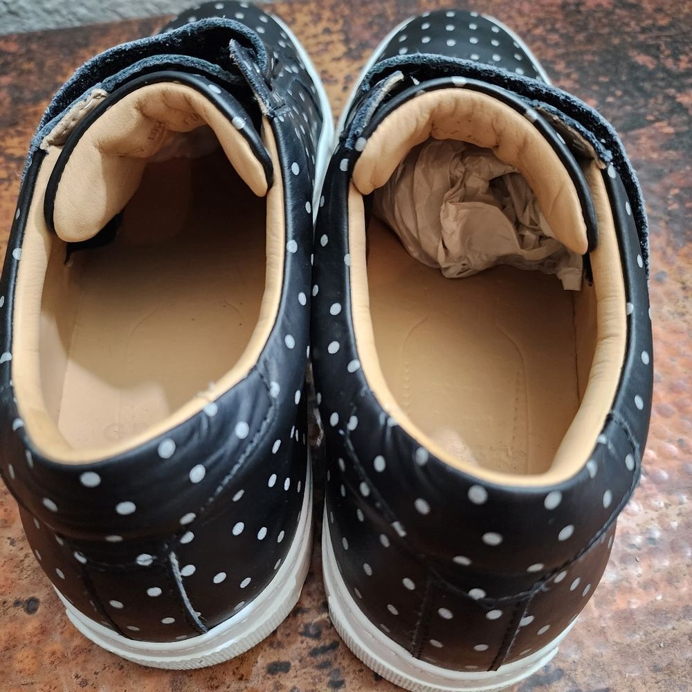 Nick Wooster x GREATS Men's Sz. 7 The Royale Nero Polka Dot Sneaker - Picture 13 of 16
